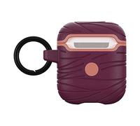 LifeProof Headphone Case for AirPods (1st Gen 2016/2nd Gen 2019),Shockproof,Drop proof,Ultra-Slim,Scratch and Scuff Protective Case for Apple AirPods,Includes Carabiner,Sustainably made,Dark Purple