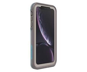 LifeProof iPhone XR FRĒ Series Case - BODY SURF (CEMENT/GARGOYLE/HAWAIIAN OCEAN), waterproof IP68, built-in screen protector, port cover protection, snaps to MagSafe