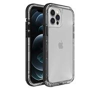 LifeProof NEXT SERIES Case for iPhone 12 & iPhone 12 Pro - BLACK CRYSTAL (CLEAR/BLACK)