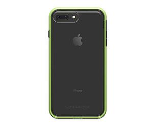 Lifeproof SLAM SERIES Case for iPhone 8 PLUS & 7 PLUS (ONLY) - Retail Packaging - NIGHT FLASH (CLEAR/LIME/BLACK)