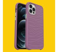 LifeProof Wake Case for iPhone 12 / iPhone 12 Pro, Shockproof, Drop proof to 2 Meters, Protective Thin Case, Sustainably made from Recycled Ocean Plastic, Purple