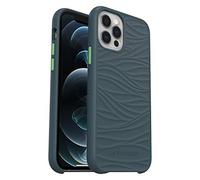 LifeProof Wake Case for iPhone 12 / iPhone 12 Pro, Shockproof, Drop proof to 2 Meters, Protective Thin Case, Sustainably made from Recycled Ocean Plastic, Grey