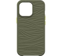 LifeProof Wake Case for iPhone 13 Pro, Shockproof, Drop proof to 2 Meters, Protective Thin Case, Sustainably made from Recycled Ocean Plastic, Green