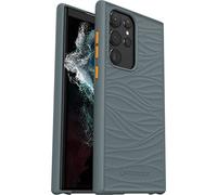 LifeProof Wake Case for Samsung Galaxy S22 Ultra, Shockproof, Drop proof to 2 Meters, Protective Thin Case, Sustainably made from Recycled Ocean Plastic, Grey