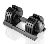 LIFERUN Adjustable Dumbbells Set 24kg, 5-in-1 Weight Set with Quick Weight Adjustment, Safety Locking Mechanism & Non-Slip Handle, Strong Grip Workouts & Strength Training for Home, Gym