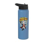 Life's A Circus Rabbit Ringmaster Stainless Steel Insulated Water Bottle