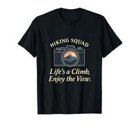Life's a Climb Mountain Vista Adventure Graphic T-Shirt