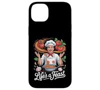 Life's a Feast Chef Design Case for iPhone 14 Plus