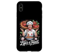 Life's a Feast Chef Design Case for iPhone XS Max