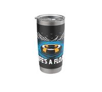Life's A Float Water Tubing River Floating Float Stainless Steel Insulated Tumbler
