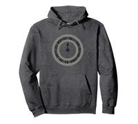 Life's A Gamble - Roulette Wheel Gambling Graphic Pullover Hoodie, Adult Unisex, Dark Heather Grey, L