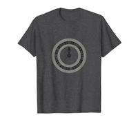 Life's A Gamble - Roulette Wheel Gambling Graphic T-Shirt, Men, Dark Heather Grey, 6XL