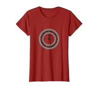 Life's A Gamble - Roulette Wheel Gambling Graphic T-Shirt, Women, Cranberry, L