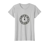 Life's A Gamble - Roulette Wheel Gambling Graphic T-Shirt, Women, Silver, XS