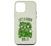 Life's A Garden Dig It Funny Gardening Skeleton Gardener Case for iPhone 12 mini