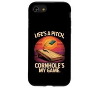 Life's A Pitch Cornhole's My Game Fun Case for iPhone SE (2020) / 7/8