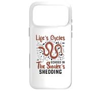Life's cycles echoed - Herpetologist Snake Case for iPhone 17 Pro Max