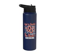 Life's Cycles echoed - Herpetologist Snake Stainless Steel Insulated Water Bottle