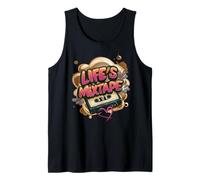 Life's Mixtape Old School Cassette Tape Retro Vibe Tank Top