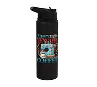 Life's Not Only About Sewing It's Also About Coffee Sewer Stainless Steel Insulated Water Bottle