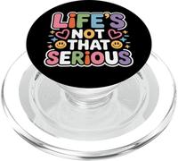 Life's Not That Serious Laid Back Chill Humor - PopSockets PopGrip for MagSafe