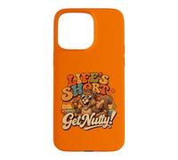 Life's Short Get Nutty Vintage Squirrel Eccentric Case for iPhone 15 Pro Max