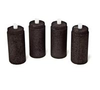 LifeSaver - Bottle Aktivkohlefilter - Water filter size 4 Pieces, black