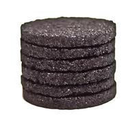 Lifesaver Cube Replacement Carbon Filter 6-Pack - Activated Carbon Water Filter for 100 litres, Improves Taste, Removes Smells, Filters Chemicals and Heavy Metals, Enhances Purity