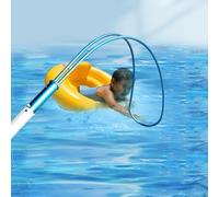 Lifesaving Hook， Rescue Pole With Hook For Swimming Pool, Emergency Life-Saving Equipment Help Struggling, Drowning Swimmers(Length 7m/23ft)