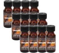 Lifescapes Fragrance Warming Oil, 7 Scents, 55ml, Pack of 24 (Amber Woods)