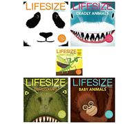 Lifesize Series with World Book Day 2023 5 Books Set (Lifesize, Lifesize Dinosaurs, Lifesize Baby Animals, Lifesize Deadly Animals & Lifesize Creepy Crawlies: World Book Day 2023!)