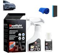 Lifesparking Headlight Restoration Spray, Headlight Restoration Spray, for Brighter, Clearer Headlights, Suitable for All Vehicles (1PCS)