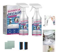 Lifesparking Stubborn Stains Cleaner, Bathroom Descaler Foam Cleaner, Method Cleaning Products, Toilet Cleaning Foam, Multipurpose Foam Cleaner For Toilet/Glass/Sink Tub/Bath (2 Set)