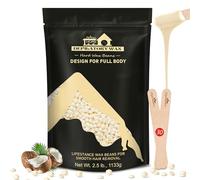 Lifestance Cream 1134g Wax Beads, Coarse Hair Removal, Hard Wax Beads