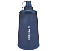 LifeStraw Peak Series | Collapsible Squeeze Bottle | Mountain Blue 650 ml