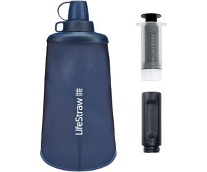 LIFESTRAW Flex Basic Filtre + Gourde Ps650ml Mountain - Mixte - Blue - size only size- model 2026 only size