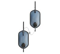 LIFESTRAW Flex Gravity Bag Peak Serie 8l+8l - Mixte - Blue / Grey / Black - size only size- model 2026 only size