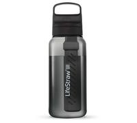 LifeStraw - Go 1-Liter - Water bottle size 1 l, grey
