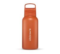 LifeStraw Go 2.0 Stainless Steel 1 l Water Filter Bottle - Kyoto Orange