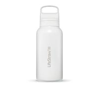 LifeStraw Go 2.0 Stainless Steel Water Filter Bottle 700ml - Polar White