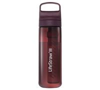 LifeStraw Go 2.0 Tritan Water Filter Bottle 650 ml - Merlot Me Away
