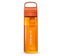 LifeStraw Go 2.0 Water Filter Bottle 650ml Kyoto Orange