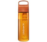 LifeStraw GO 2.0 Water Filter Bottle 650ml - Kyoto Orange