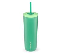 LifeStraw Go Series Tumbler 18oz Stainless Steel Cactus Green