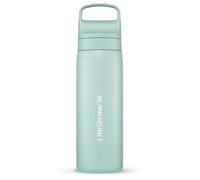 LifeStraw - Go Stainless Steel - Water bottle size 530 ml, grey