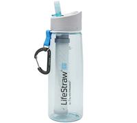 LifeStraw Go Water Bottle with Filter; 22oz; Light Blue