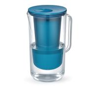 LifeStraw Home Essential Water Filter Pitcher, 10-Cup, BPA-Free Filters Bacteria, parasites, microplastics, and 30+ contaminants, Sea Blue