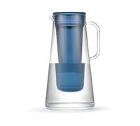 LifeStraw Home - Water Filter Pitcher, 10-Cup, Stormy Blue, BPA Free Designed for Everyday Protection Against Bacteria, parasites, microplastics, Lead, Mercury, PFAS and a Variety of Chemicals