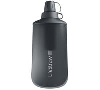 LifeStraw Peak Series | Collapsible Squeeze Bottle | Dark Grey 650 ml