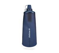 Lifestraw Peak Series 1l Collapsible Water Filter Bottle Blue